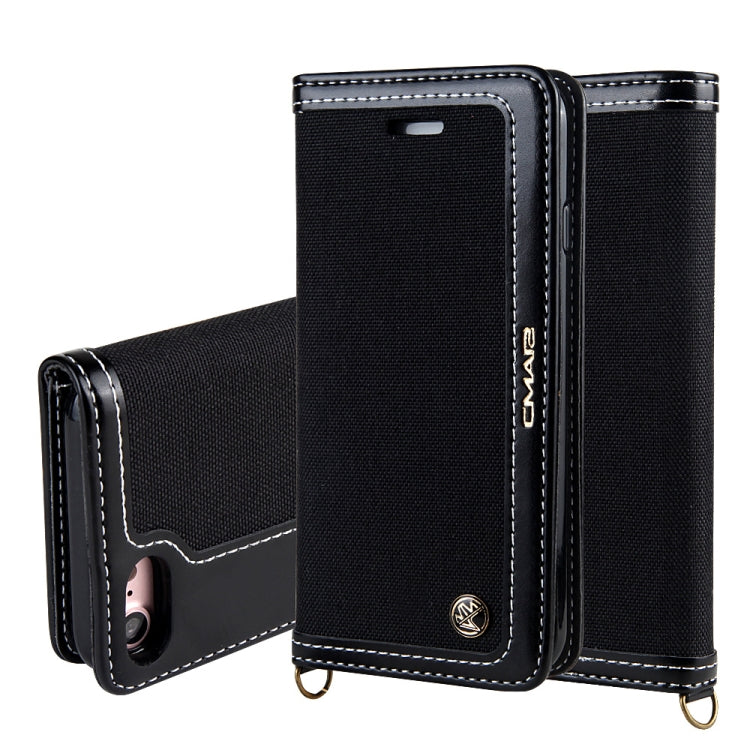For iPhone SE 2022 / SE 2020 / 8 / 7 CMai2 Legend of Xingyue Series Denim Texture Horizontal Flip Leather Case with Holder & Card Slots & Photo Frame & Hand Strap