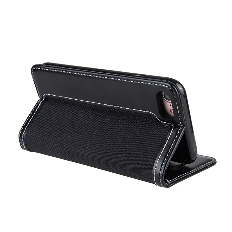 For iPhone SE 2022 / SE 2020 / 8 / 7 CMai2 Legend of Xingyue Series Denim Texture Horizontal Flip Leather Case with Holder & Card Slots & Photo Frame & Hand Strap