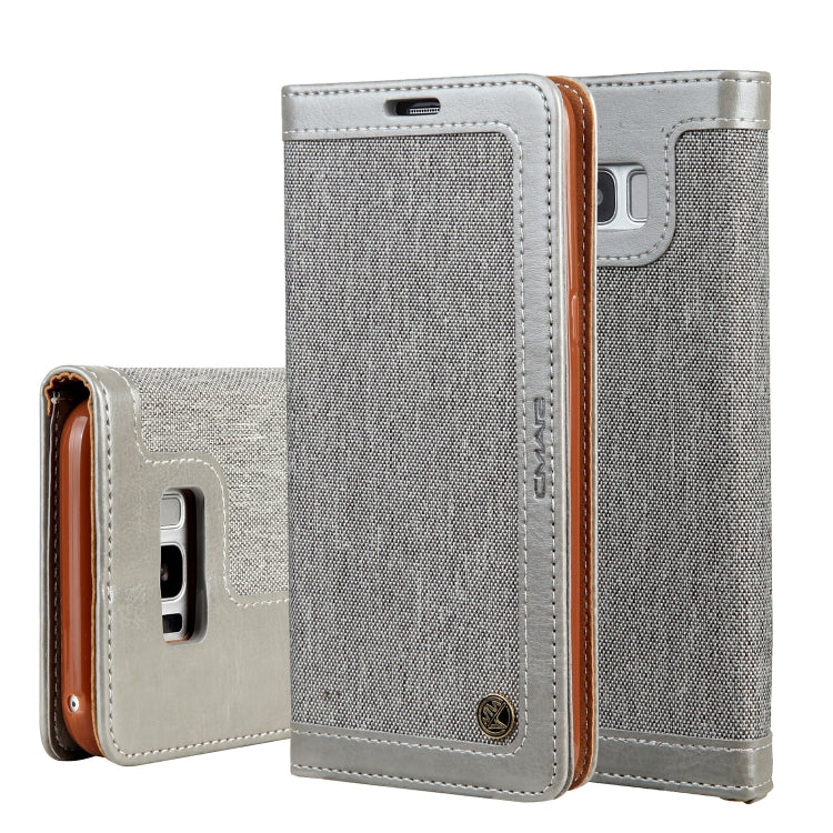 For Galaxy S8 CMai2 Legend of Xingyue Series Denim Texture Horizontal Flip Leather Case with Holder & Card Slots & Photo Frame & Hand Strap