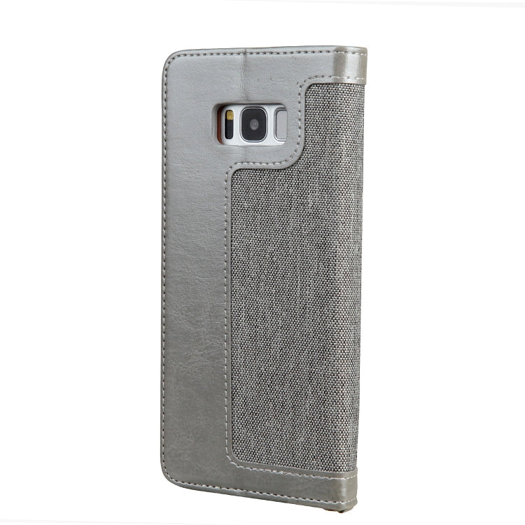For Galaxy S8 CMai2 Legend of Xingyue Series Denim Texture Horizontal Flip Leather Case with Holder & Card Slots & Photo Frame & Hand Strap
