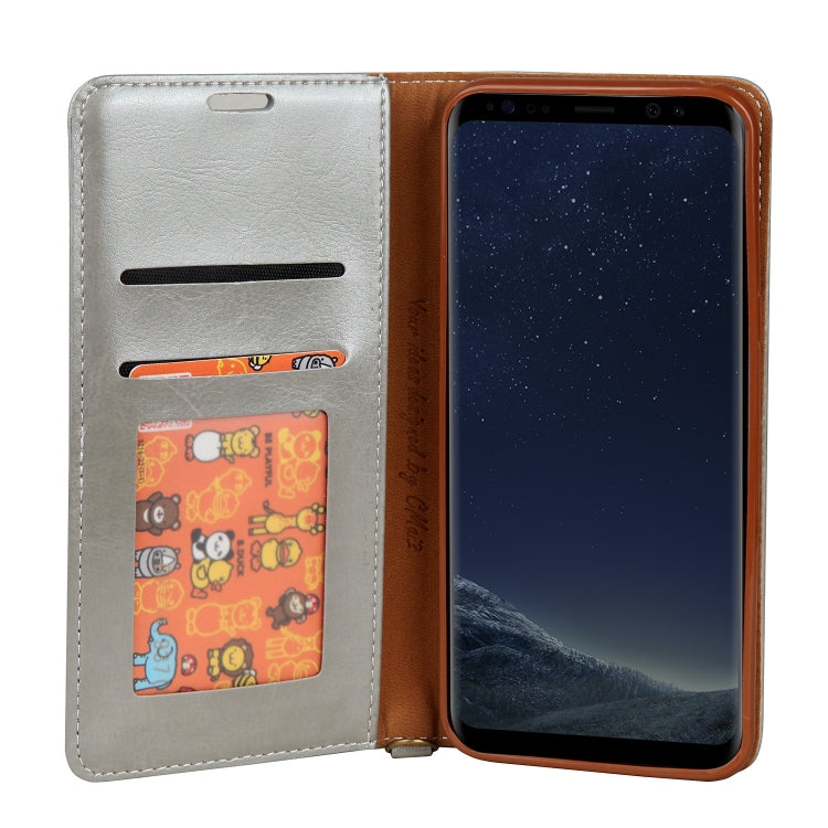 For Galaxy S8 CMai2 Legend of Xingyue Series Denim Texture Horizontal Flip Leather Case with Holder & Card Slots & Photo Frame & Hand Strap