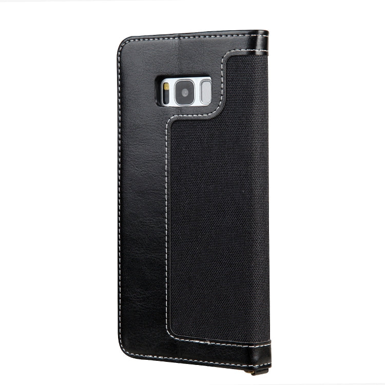 For Galaxy S8 CMai2 Legend of Xingyue Series Denim Texture Horizontal Flip Leather Case with Holder & Card Slots & Photo Frame & Hand Strap