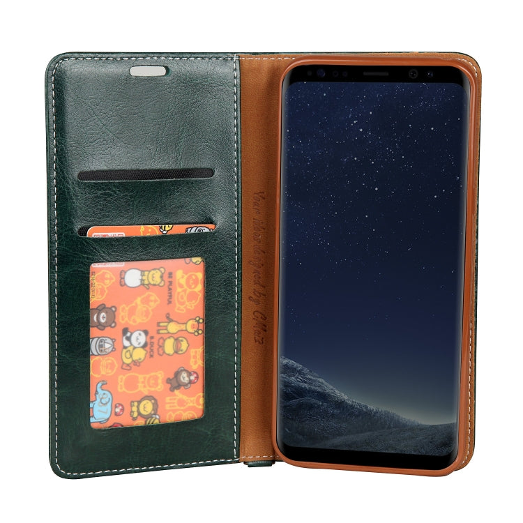 For Galaxy S8+ CMai2 Legend of Xingyue Series Denim Texture Horizontal Flip Leather Case with Holder & Card Slots & Photo Frame & Hand Strap