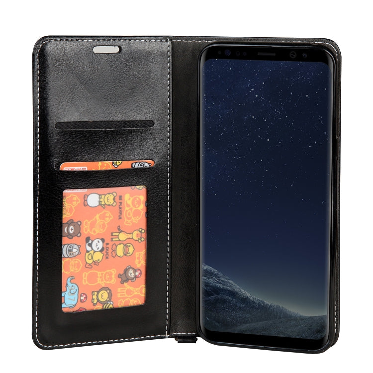 For Galaxy S8+ CMai2 Legend of Xingyue Series Denim Texture Horizontal Flip Leather Case with Holder & Card Slots & Photo Frame & Hand Strap