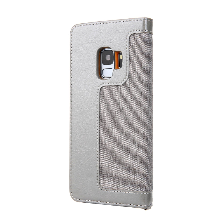 For Galaxy S9 CMai2 Legend of Xingyue Series Denim Texture Horizontal Flip Leather Case with Holder & Card Slots & Photo Frame & Hand Strap