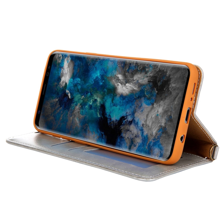 For Galaxy S9 CMai2 Legend of Xingyue Series Denim Texture Horizontal Flip Leather Case with Holder & Card Slots & Photo Frame & Hand Strap