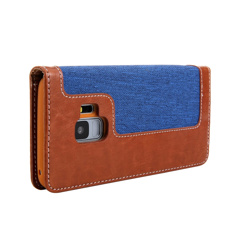 For Galaxy S9 CMai2 Legend of Xingyue Series Denim Texture Horizontal Flip Leather Case with Holder & Card Slots & Photo Frame & Hand Strap