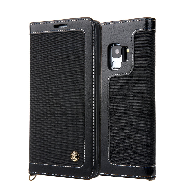 For Galaxy S9 CMai2 Legend of Xingyue Series Denim Texture Horizontal Flip Leather Case with Holder & Card Slots & Photo Frame & Hand Strap