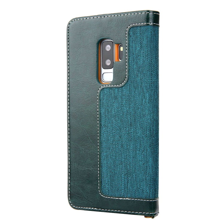 For Galaxy S9+ CMai2 Legend of Xingyue Series Denim Texture Horizontal Flip Leather Case with Holder & Card Slots & Photo Frame & Hand Strap