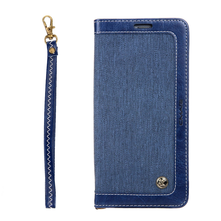 For Galaxy S9+ CMai2 Legend of Xingyue Series Denim Texture Horizontal Flip Leather Case with Holder & Card Slots & Photo Frame & Hand Strap
