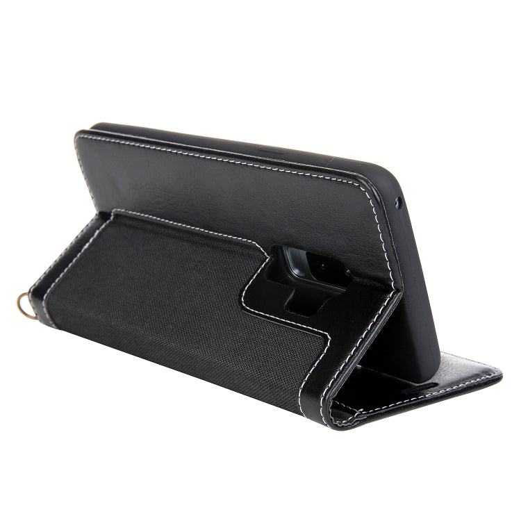 For Galaxy S9+ CMai2 Legend of Xingyue Series Denim Texture Horizontal Flip Leather Case with Holder & Card Slots & Photo Frame & Hand Strap