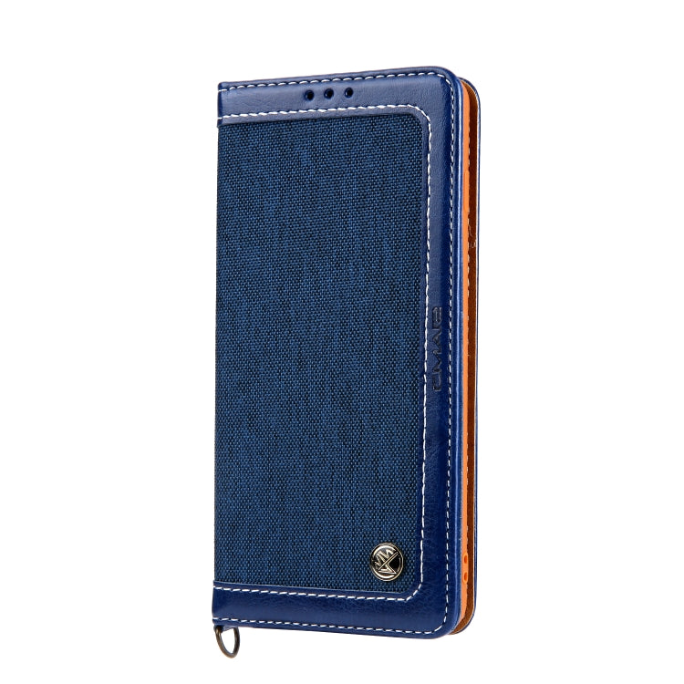 For Galaxy S10+ CMai2 Legend of Xingyue Series Denim Texture Horizontal Flip Leather Case with Holder & Card Slots & Photo Frame & Hand Strap