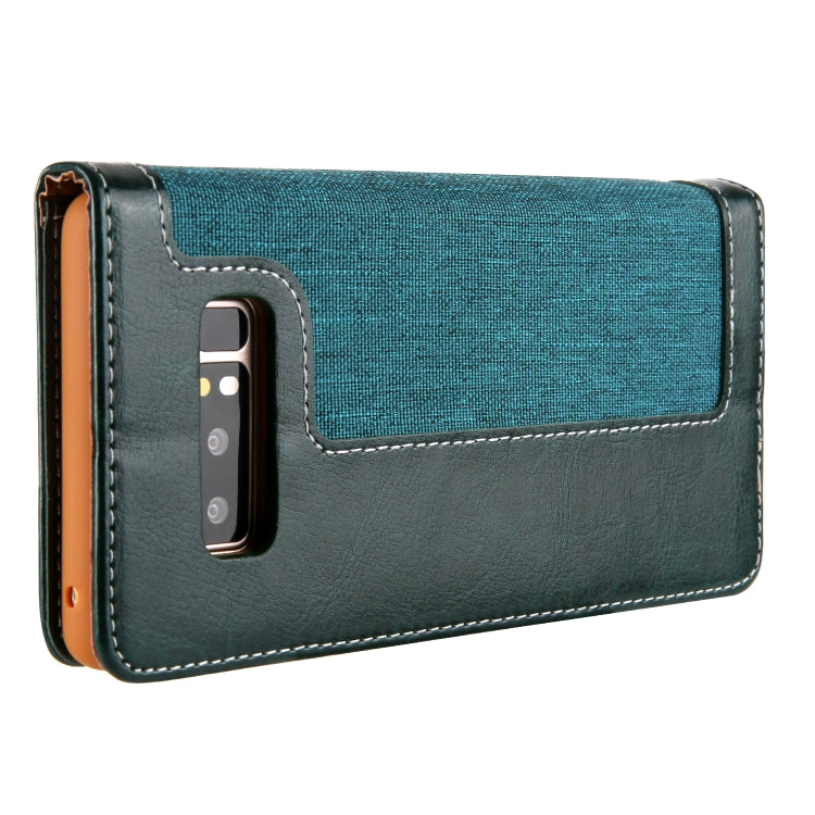 For Galaxy Note8 CMai2 Legend of Xingyue Series Denim Texture Horizontal Flip Leather Case with Holder & Card Slots & Photo Frame & Hand Strap