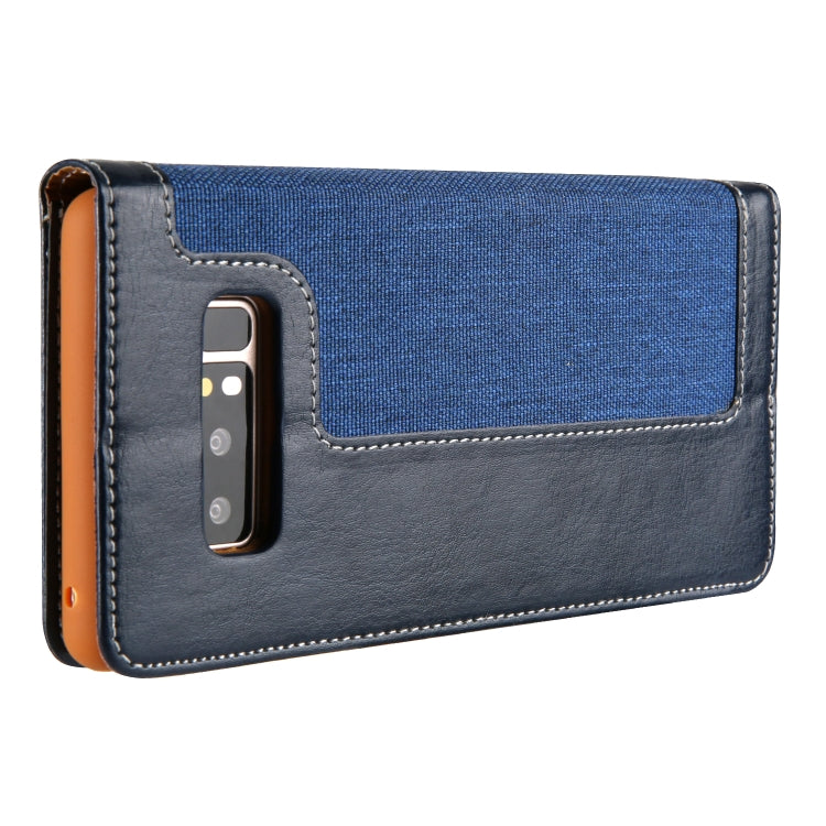For Galaxy Note8 CMai2 Legend of Xingyue Series Denim Texture Horizontal Flip Leather Case with Holder & Card Slots & Photo Frame & Hand Strap