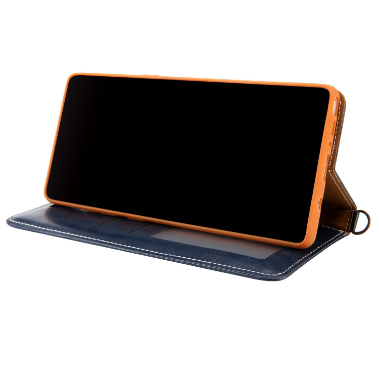 For Galaxy Note8 CMai2 Legend of Xingyue Series Denim Texture Horizontal Flip Leather Case with Holder & Card Slots & Photo Frame & Hand Strap