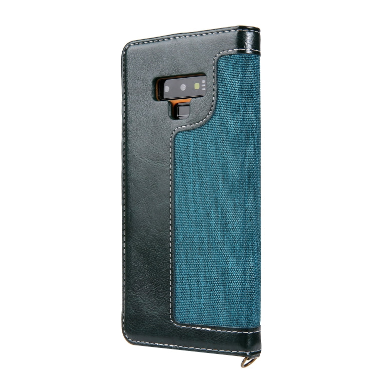 For Galaxy Note9 CMai2 Legend of Xingyue Series Denim Texture Horizontal Flip Leather Case with Holder & Card Slots & Photo Frame & Hand Strap