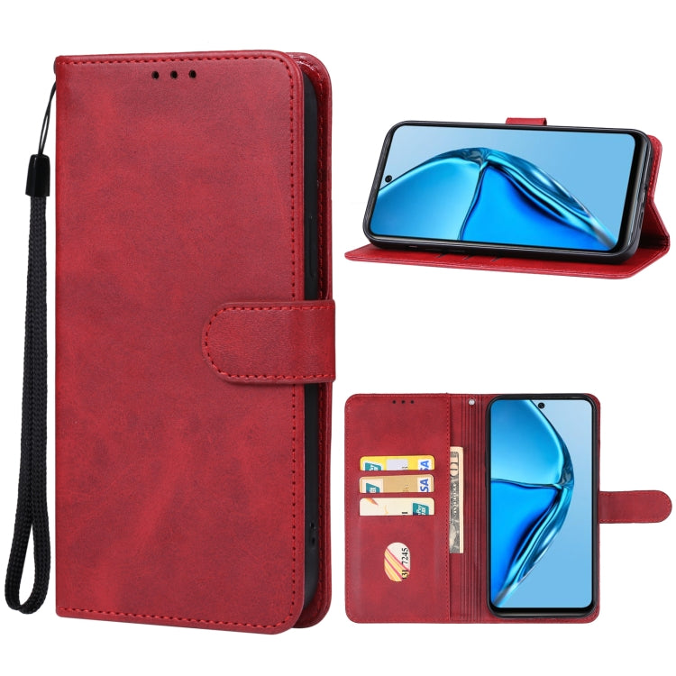 For Infinix Hot 20 Leather Phone Case