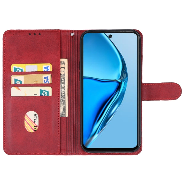 For Infinix Hot 20 Leather Phone Case