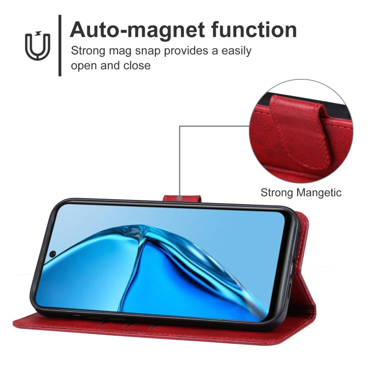 For Infinix Hot 20 Leather Phone Case