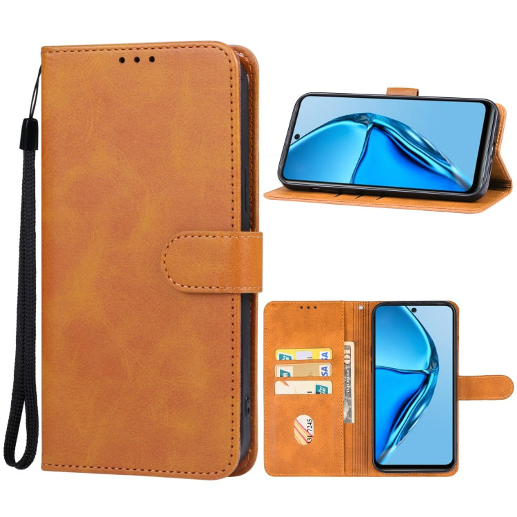 For Infinix Hot 20 Leather Phone Case