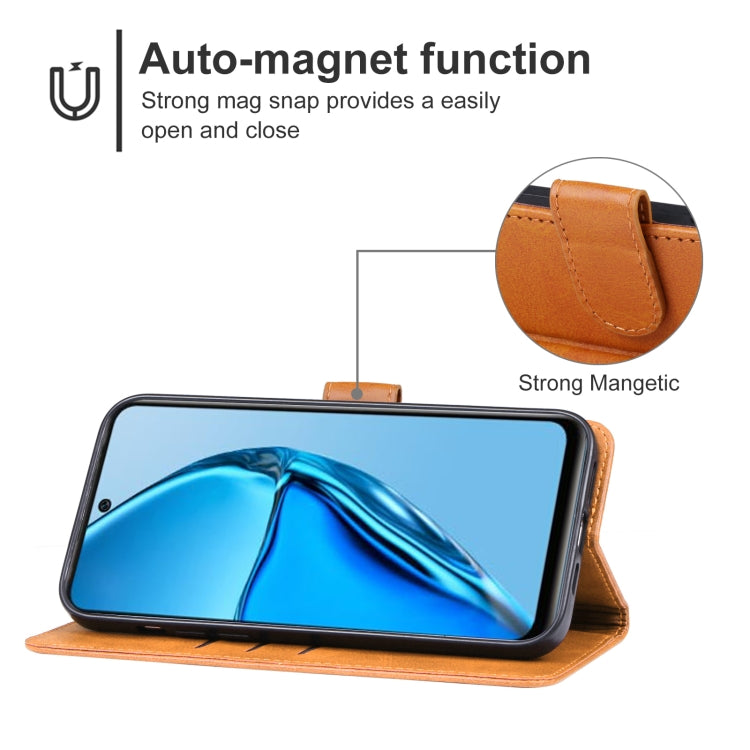For Infinix Hot 20 Leather Phone Case