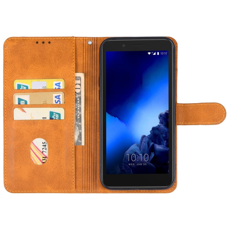 For Alcatel 1C 2019 Leather Phone Case