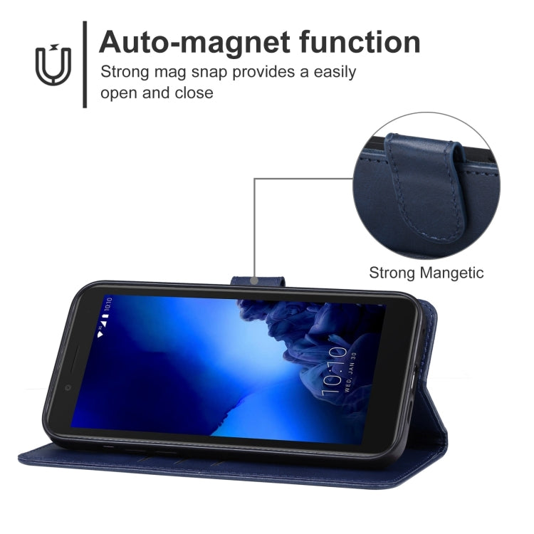 For Alcatel 1C 2019 Leather Phone Case
