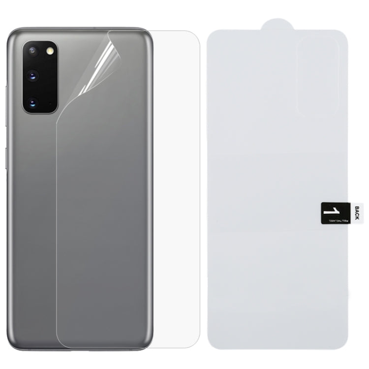 For Galaxy S20 Soft Hydrogel Film Full Cover Back Protector