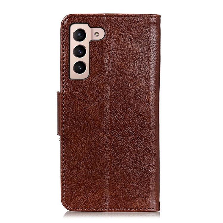For Samsung Galaxy S23 Nappa Texture Leather Phone Case