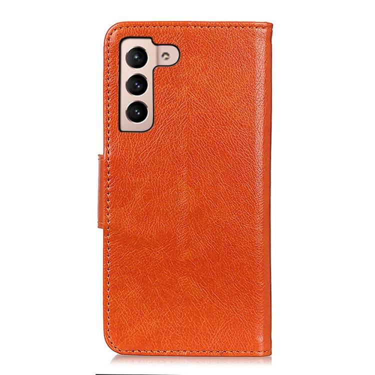 For Samsung Galaxy S23 Nappa Texture Leather Phone Case