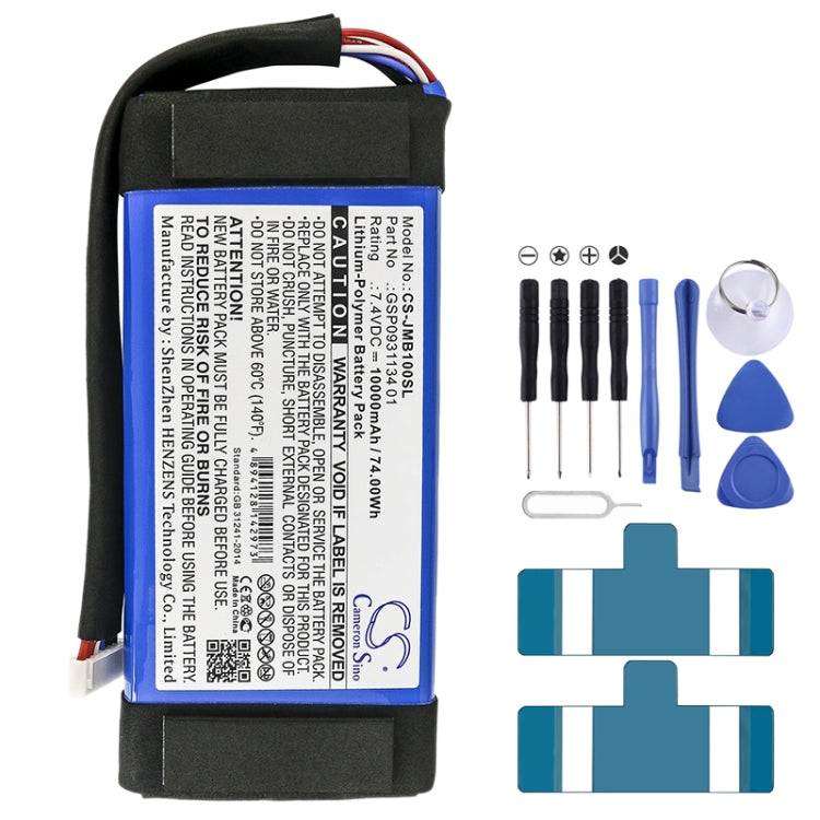 For JBL Boombox/JEM3316/JEM3317/JEM3318/Boombox 1 10000mAh GSP0931134 01 Battery Replacement