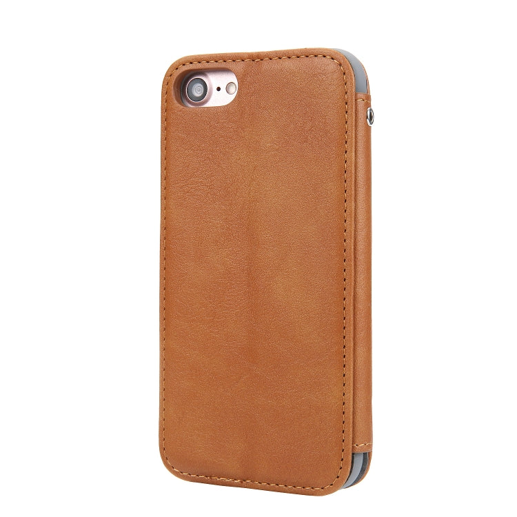 For iPhone SE 2022 / SE 2020 / 8 / 7 CMai2 Cloud Skin Series Horizontal Flip Leather Case with Holder & Card Slots