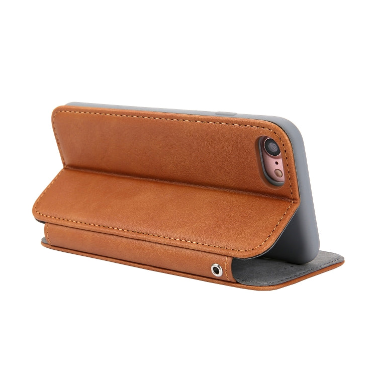 For iPhone SE 2022 / SE 2020 / 8 / 7 CMai2 Cloud Skin Series Horizontal Flip Leather Case with Holder & Card Slots