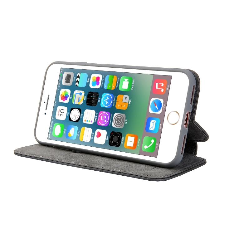 For iPhone SE 2022 / SE 2020 / 8 / 7 CMai2 Cloud Skin Series Horizontal Flip Leather Case with Holder & Card Slots