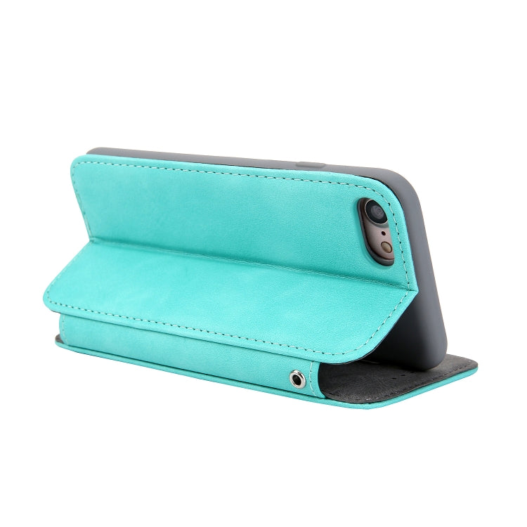 For iPhone SE 2022 / SE 2020 / 8 / 7 CMai2 Cloud Skin Series Horizontal Flip Leather Case with Holder & Card Slots