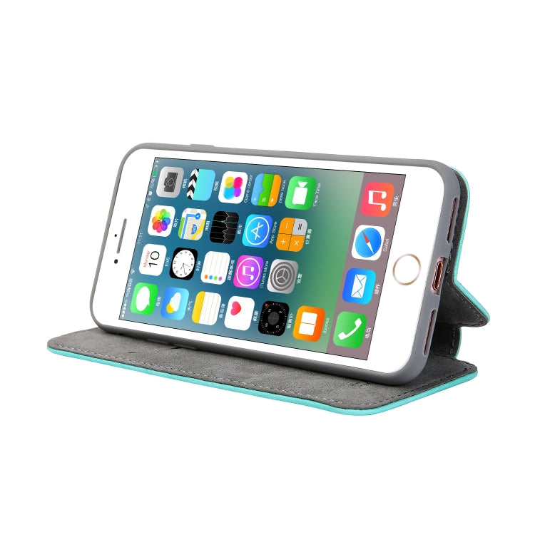 For iPhone SE 2022 / SE 2020 / 8 / 7 CMai2 Cloud Skin Series Horizontal Flip Leather Case with Holder & Card Slots