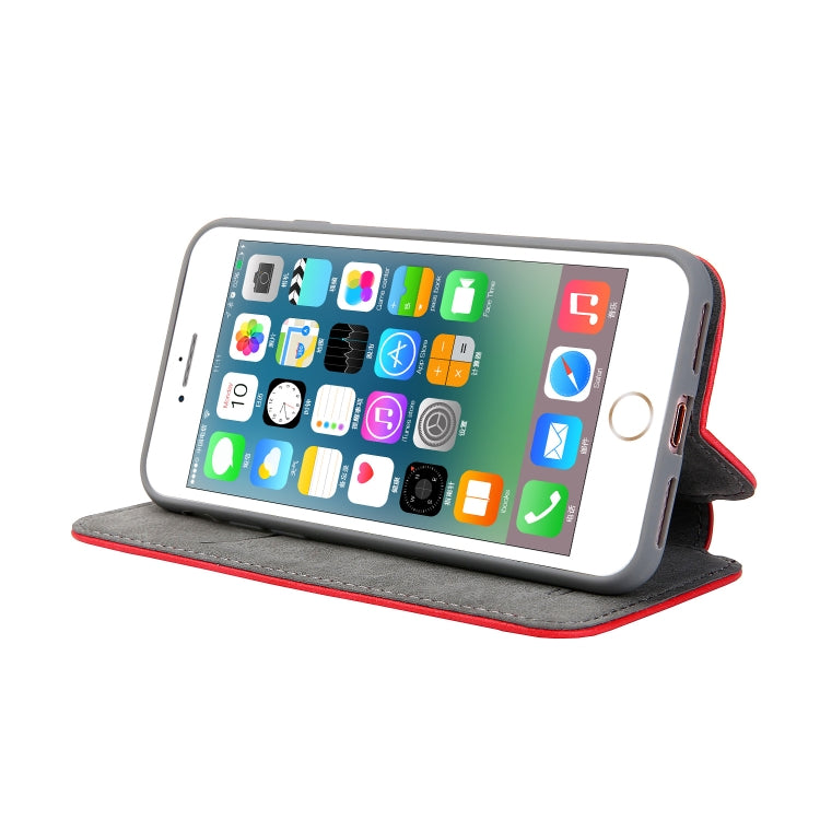 For iPhone SE 2022 / SE 2020 / 8 / 7 CMai2 Cloud Skin Series Horizontal Flip Leather Case with Holder & Card Slots