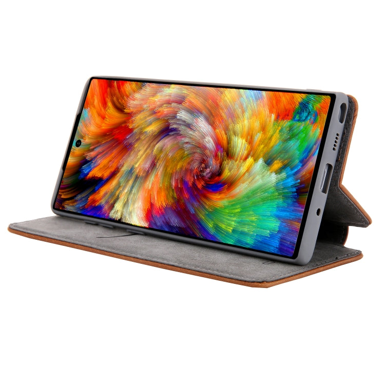 For Galaxy Note10+ CMai2 Cloud Skin Series Horizontal Flip Leather Case with Holder & Card Slots
