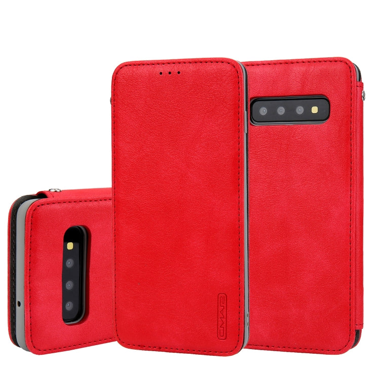 For Galaxy S10+ CMai2 Cloud Skin Series Horizontal Flip Leather Case with Holder & Card Slots