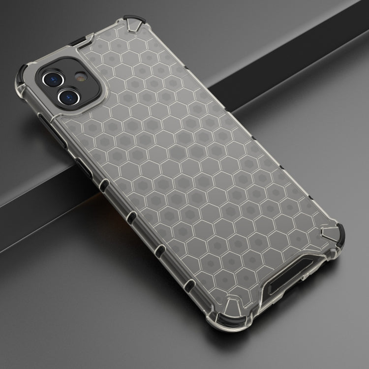 For Samsung Galaxy A04 4G Shockproof Honeycomb PC + TPU Phone Case