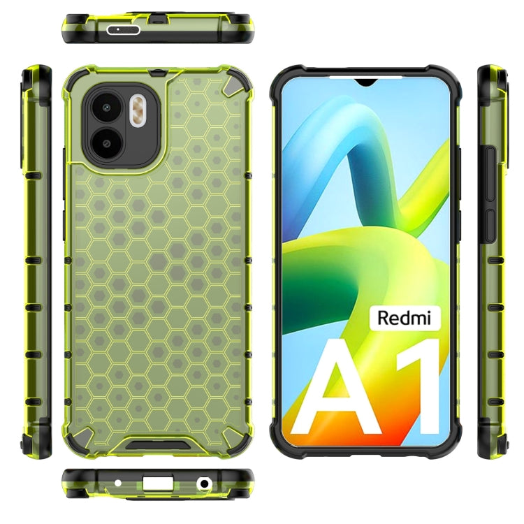 For Xiaomi Redmi A1 Shockproof Honeycomb PC + TPU Phone Case