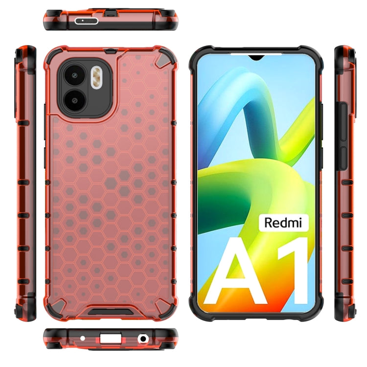 For Xiaomi Redmi A1 Shockproof Honeycomb PC + TPU Phone Case