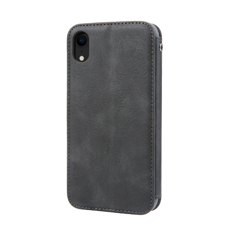 For iPhone XR CMai2 Cloud Skin Series Horizontal Flip Leather Case with Holder & Card Slots