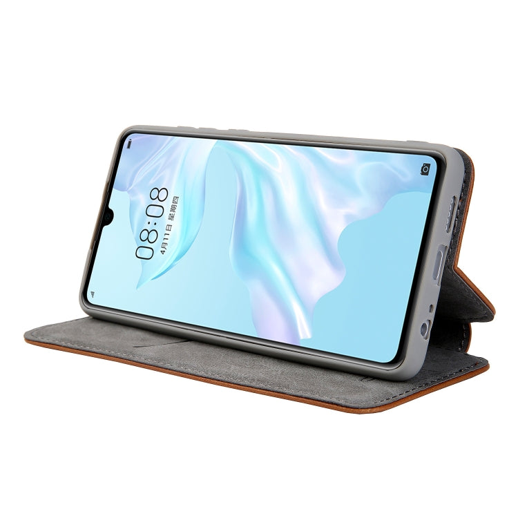 For Huawei P30 CMai2 Cloud Skin Series Horizontal Flip Leather Case with Holder & Card Slots