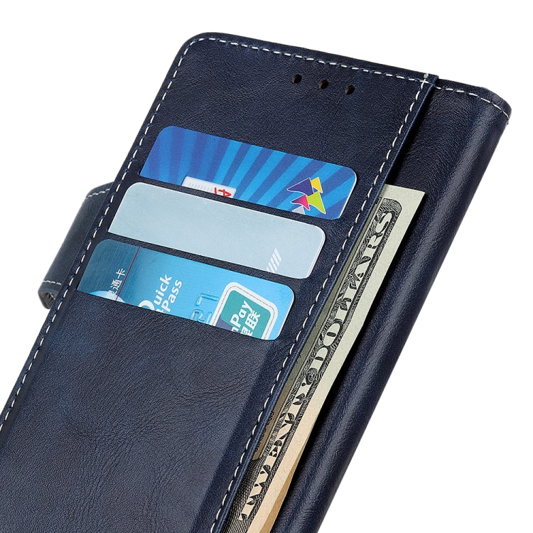 For Samsung Galaxy S23 S-Type Stitching Calf Texture Leather Phone Case