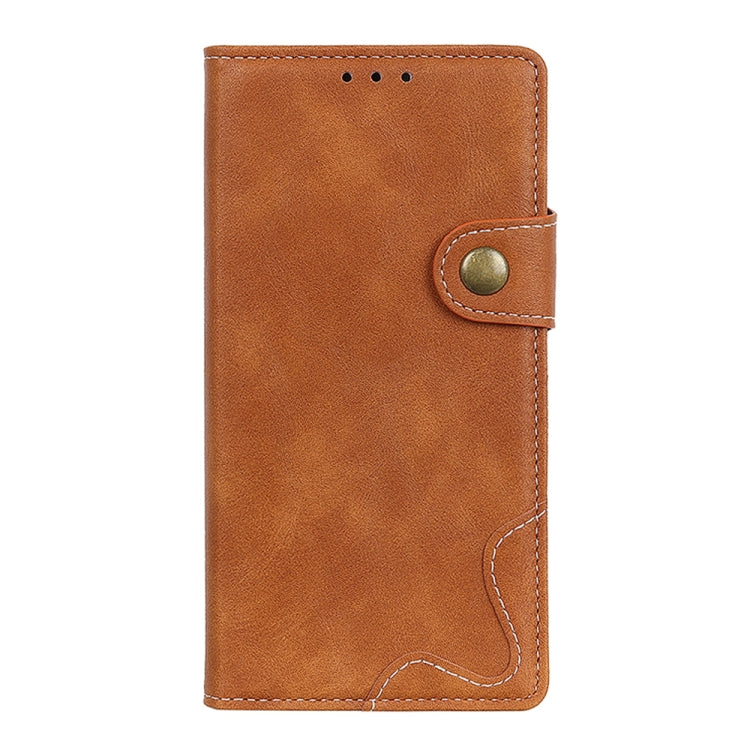 For Samsung Galaxy S23 S-Type Stitching Calf Texture Leather Phone Case