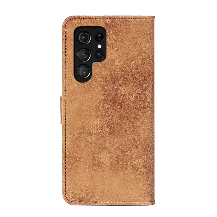 For Samsung Galaxy S23 Ultra Antelope Texture Magnetic Buckle Leather Phone Case