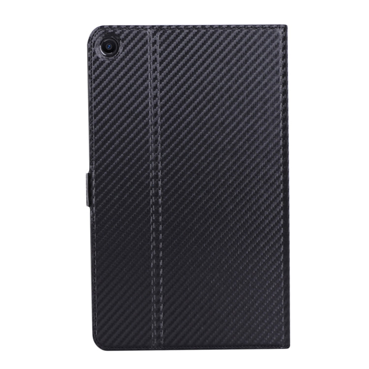 WY-1595A For Xiaomi Mi Pad 4 Plus / 10.1 inch 2018 Ultra-thin Carbon Fiber PU Leather Tablet PC Protective Cover with Multi-position Bracket Function