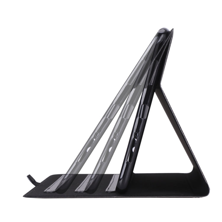 WY-1595A For Xiaomi Mi Pad 4 Plus / 10.1 inch 2018 Ultra-thin Carbon Fiber PU Leather Tablet PC Protective Cover with Multi-position Bracket Function