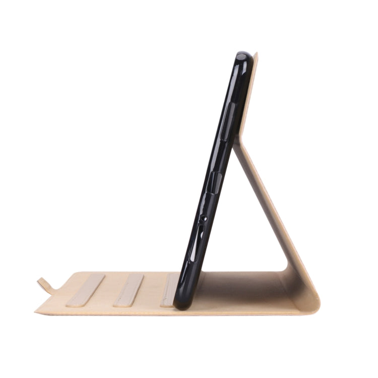 WY-1595A For Xiaomi Mi Pad 4 Plus / 10.1 inch 2018 Ultra-thin Carbon Fiber PU Leather Tablet PC Protective Cover with Multi-position Bracket Function